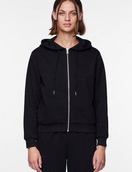 pieces Kapuzensweatshirt PCCHILLI LS ZIP HOODIE NOOS BC