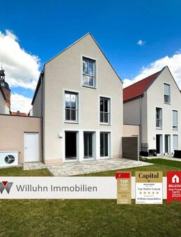 Modernes Stadthaus mit schönem Garten l Garage l Wärmepumpe l Außenstellplatz optional - Eilenburg