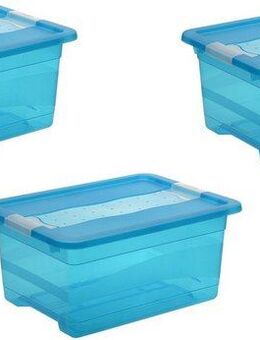 keeeper Organizer cornelia (Set, 3 St), Aufbewahrungsbox, 12 L, mit Deckel, Schiebeverschluss