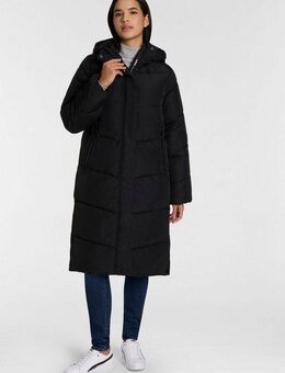ONLY Steppmantel ONLMEGAN LIFE LONG PUFFER COAT CS OTW verdeckter Zipper, Reißverschlusstaschen, winddicht