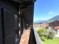 Bad Kohlgrub - Schöne und sonnige Dachgeschosswohnung mit Südbalkon und Weitblick - Bad Kohlgrub