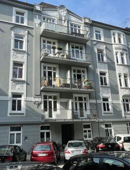 Rotherbaum: 3,5-Zi.-Altbau in Uninähe - Ideal als Wohnbüro / Praxis / Atelier, WG möglich - Hamburg