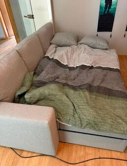 3er Schlafcouch BÅRSLÖV mit 2 Sets Bettwäsche | wie neu - Ludwigshafen (Rhein)