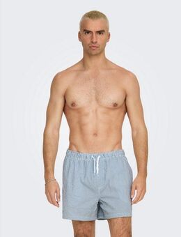 ONLY & SONS Badehose ONSTED STRIPE SEERSUCKER SWIM NOOS
