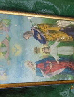 3 Christliche Bilder m. Rahmen - München Maxvorstadt