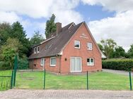 Moderne, große 3-Zimmer-Wohnung mit ca. 126 m² Wohnfläche, 2 Terrassen, Garten und Carport in ruhiger Wohngegend - Büsum