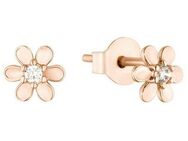 s.Oliver Paar Ohrstecker Flower, Blume, 2035512, mit Zirkonia (synth)