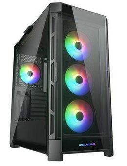 Cougar PC-Gehäuse DUOFACE PRO RGB, Mid Tower, Schwarz