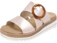 Remonte Pantolette, Keilabsatz, Sommerschuh, Schlappen mit Zierschnalle