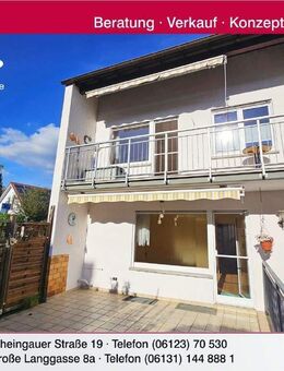 Tolles Einfamilienhaus mit Terrasse und ideal ausgerichtetem Garten - Oestrich-Winkel