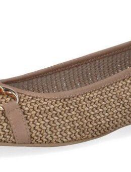 Caprice Ballerina, Blockabsatz, Bequemschuh, Businessschuh mit Schmuckelement