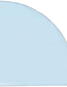 Bodenschutzplatte Heathus 1/4 Kreis 120 Glas, Viertelkreis 120x120 cm
