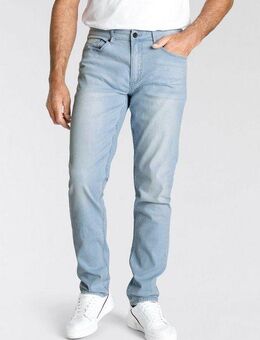 H.I.S Slim-fit-Jeans FLUSH schmale Beinform, mit Used-Effekten, niedrige Leibhöhe
