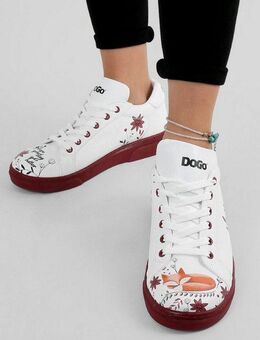 DOGO Ace Low-Top Sneaker Spirit Animal Damen Sneaker Sneaker Handgefertigt