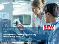 Gruppenleiter - Fertigungsplanung Verzahnteile (w/m/d) - Graben-Neudorf