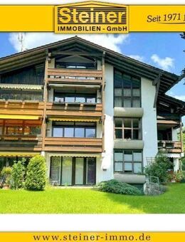 3-4-Zimmer-Balkon-Wohnung, ca. 100 m², 1. Stock, EBK, Ess-Ecke, Keller, TG-Platz - Garmisch-Partenkirchen