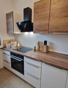 Nobilia Einbauküche in weiß / Havanna Eiche - Berlin Steglitz-Zehlendorf