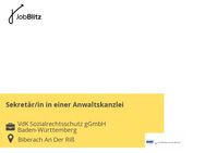 Sekretär/in in einer Anwaltskanzlei - Biberach (Riß) Zentrum