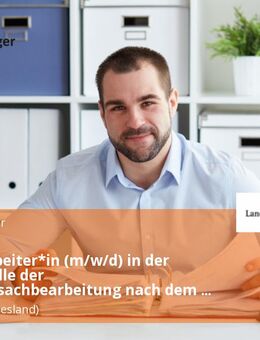 Sachbearbeiter*in (m/w/d) in der Anlaufstelle der Leistungssachbearbeitung nach dem SGB II im Zentrum für Arbeit - Leer (Ostfriesland)