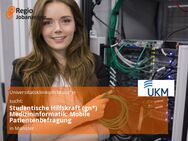 Studentische Hilfskraft (gn*) Medizininformatik: Mobile Patientenbefragung - Münster