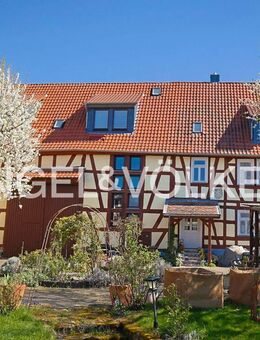 Tradition trifft Moderne: Kulturdenkmal mit Eventscheune, Wohnhaus und ökologischem Naturgarten - Reichelsheim (Wetterau)
