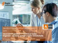 Vertriebsingenieur / Technical Sales Engineer (m/w/d) Schwerpunkt Schokolade - Dresden