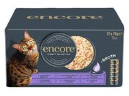 24 x 70 g Encore Dose in Brühe zum Sonderpreis! - Mixpaket Feinste Selection (6 Sorten)