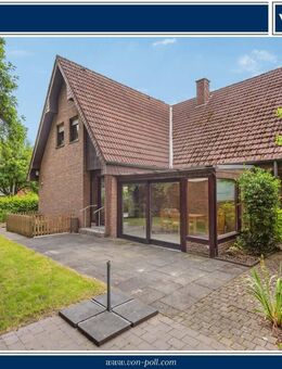 Vielseitiges Zweifamilienhaus mit tollem Garten - Wohnen & Gestalten nach eigenen Vorstellungen! - Rheine