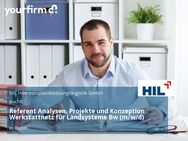 Referent Analysen, Projekte und Konzeption Werkstattnetz für Landsysteme Bw (m/w/d) - Bonn