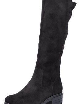 Rieker Winterstiefel, Langschaftstiefel, Blockabsatz, mit Stretch