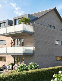 3-Zi-Neubau-EG-Wohnung mit Terrasse, Gartenanteil und Gäste-WC - Münster