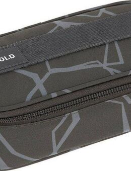 LÄSSIG Schreibgeräteetui Spacy Bold, edges grey, aus recyceltem Material