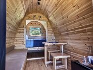 Camping POD Glamping isoliert L400 B240cm Kiefer - Rietberg