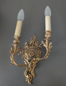 Massive elektrische Barock Wandlampe - Nümbrecht