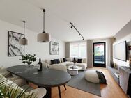 Elegante, großzügige 2-Zimmer-Wohnung. Traumhafter, absolut ruhiger Balkon mit Blick ins Grüne. - München