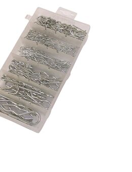 Federstecker R-Stecker Sicherungssplinte Metallsplinte Set 150 St - Eschershausen