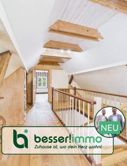 Galerie, Kamin, Wärmepumpe - Einfamilienhaus für Herz und Zukunftsdenken - Sieversdorf-Hohenofen