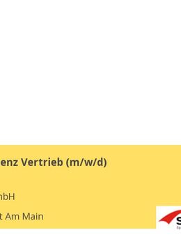 Teamassistenz Vertrieb (m/w/d) - Frankfurt (Main)