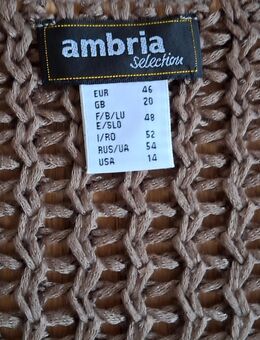 Grobgetrickter Pullover Größe 46 - Tharandt