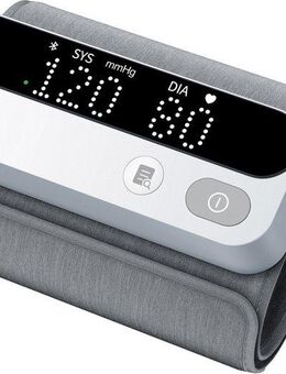 BEURER Oberarm-Blutdruckmessgerät BM 59, einfache und präzise Messung ohne Kabel und Schläuche, Inkl. "beurer HealthManager Pro" App zum Monitoring der Werte