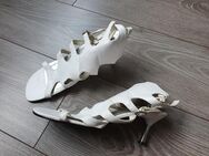 Damen Sandaletten/Pumps/High Heels Gr.39 Weiss 7cm **Anschauen** - Köln