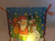 Stimmungslicht / Windlicht "Nikolaus, Rudi, Schneemann im Wald" NEU handmade - Erkelenz