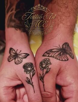 Tattoos zu fairen Preisen - Paar Angebot - Geldern