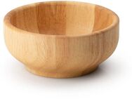 Continenta Schüssel, Holz, (1-tlg), Gummibaumholz, Zum Anrichten und Präsentieren