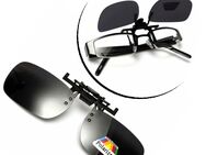 Sonnenbrille ohne Rahmen Clip On Überbrille Schwarz Brillen Aufsatz Vorhänger  12,90 €* - Villingen-Schwenningen
