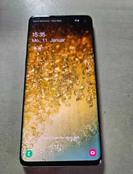 SAMSUNG GALAXY S10 PRISM WEISS – 128GB, TOP ZUSTAND & KOMPLETT! - Dessau-Roßlau