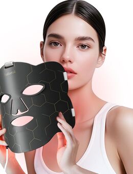 LED Gesichtsmaske Lichttherapie mit Rotlichtlampe 660nm&850nm NEU - Berlin Neukölln