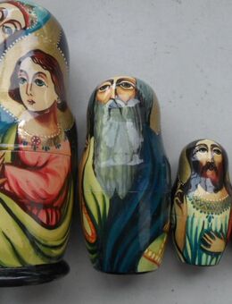 5 russisch orthodoxe Matrjoschka Figuren - Berlin