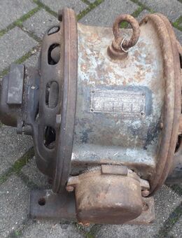 Elektromotor Siemens-Schuckert R 71-1000, 3 PS, Käfigläufer, Antiquität, sehr alt - Winsen (Aller)