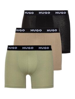 HUGO Boxer BOXERBR TRIPLE (Packung, 3-St., 3er) mit elastischem Bund